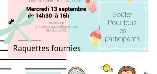 Animation gratuite minitennis 2017