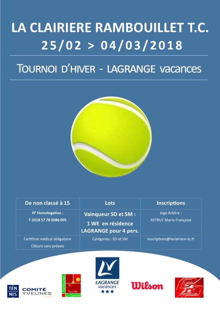 tournoi hiver 2018