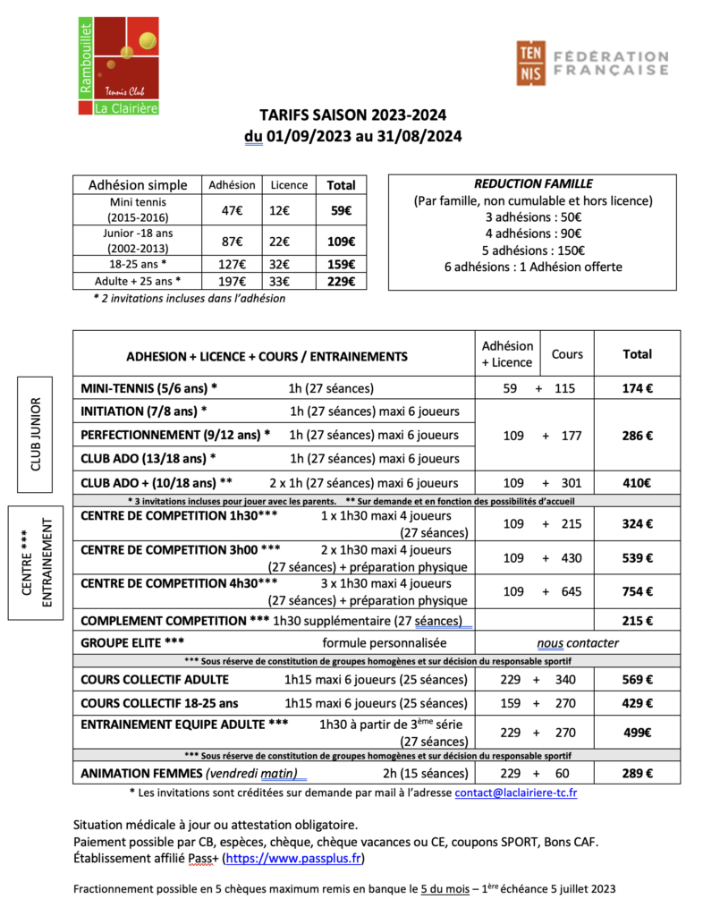 Tarifs-2024